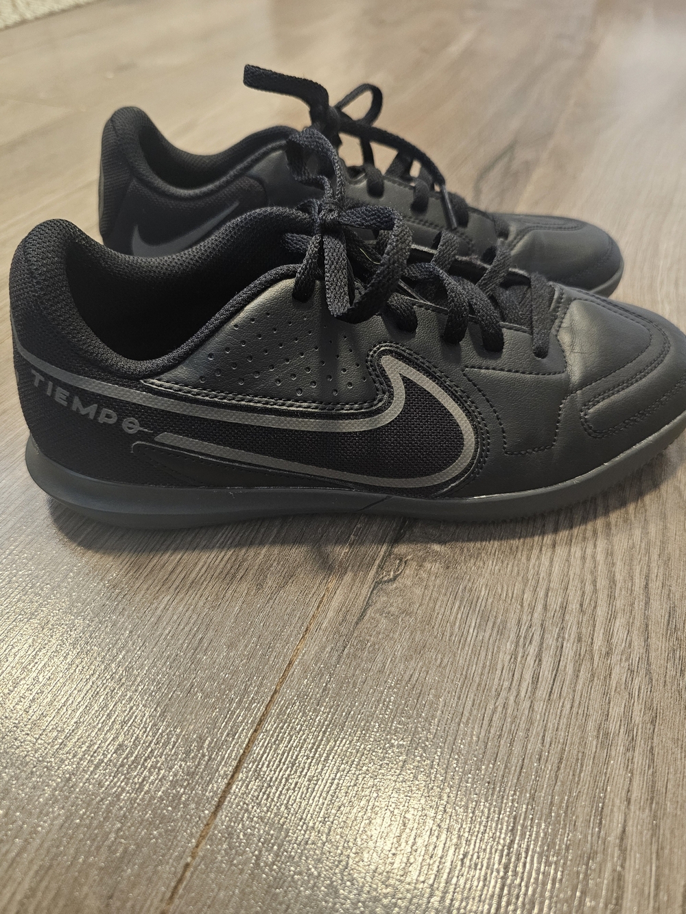 Nike Tiempo Legend 9 Club Youth Black  Shoes